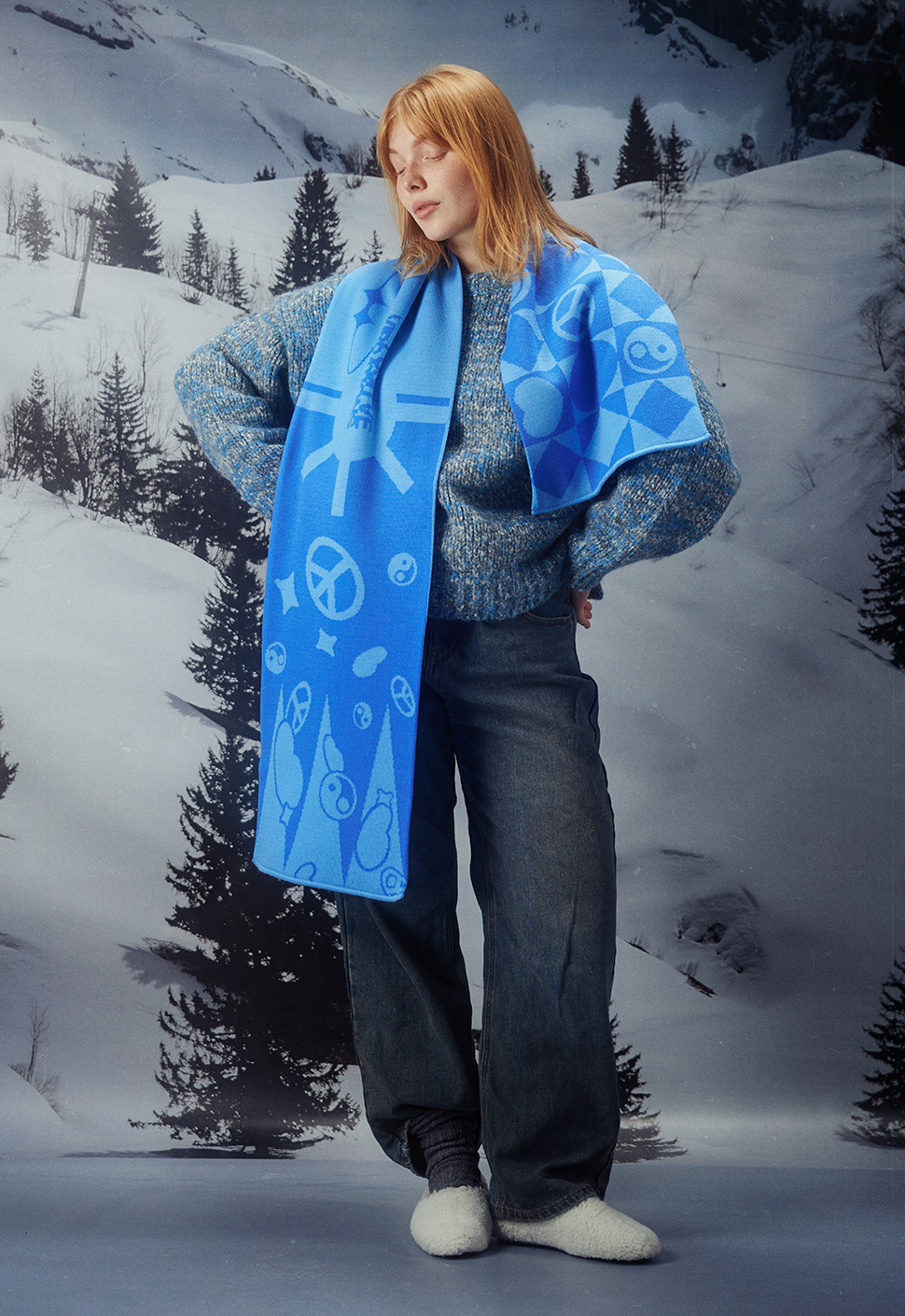 Утепляемся новыми шарфами от Женька