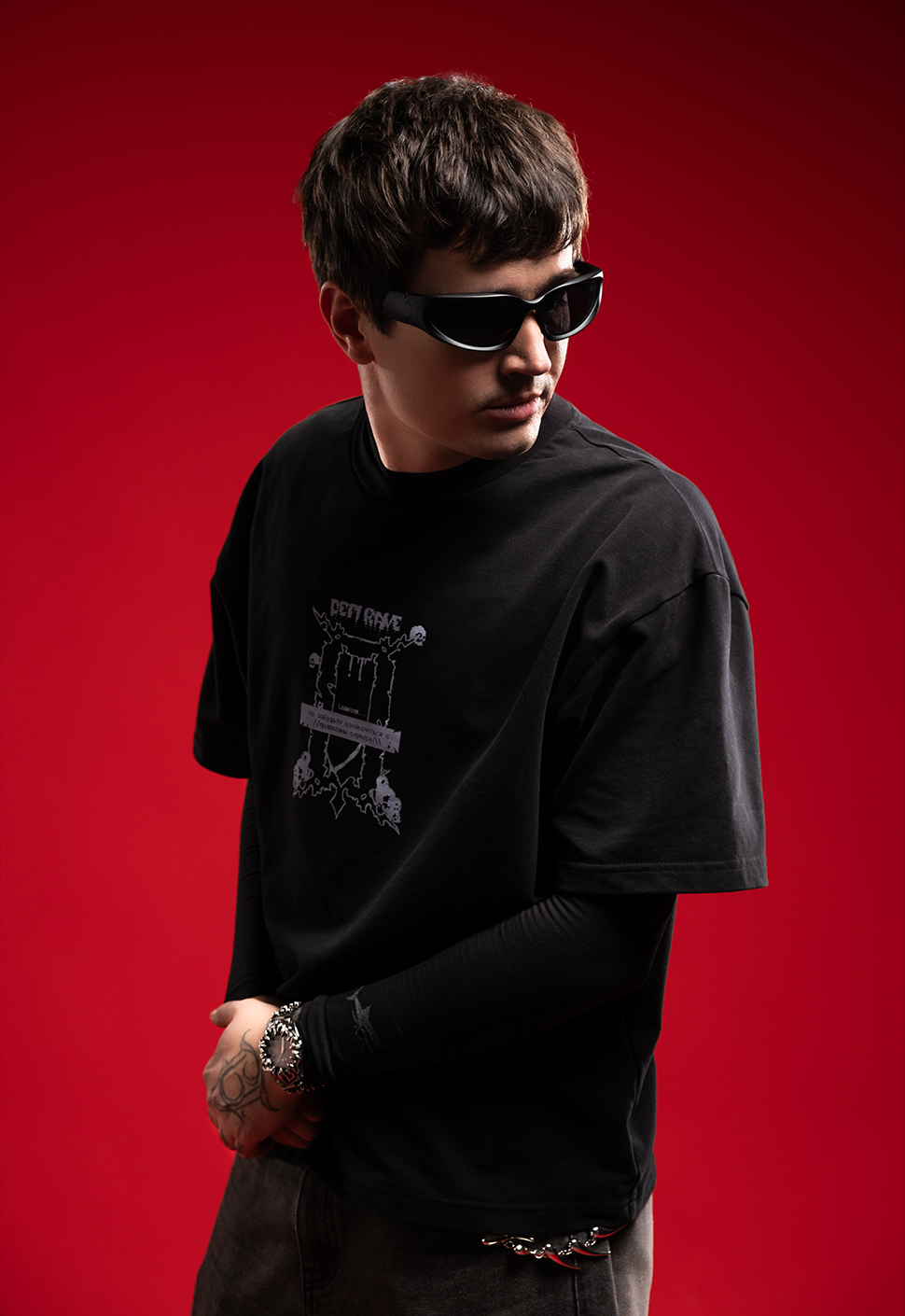 Футболка "Сервер" чёрный