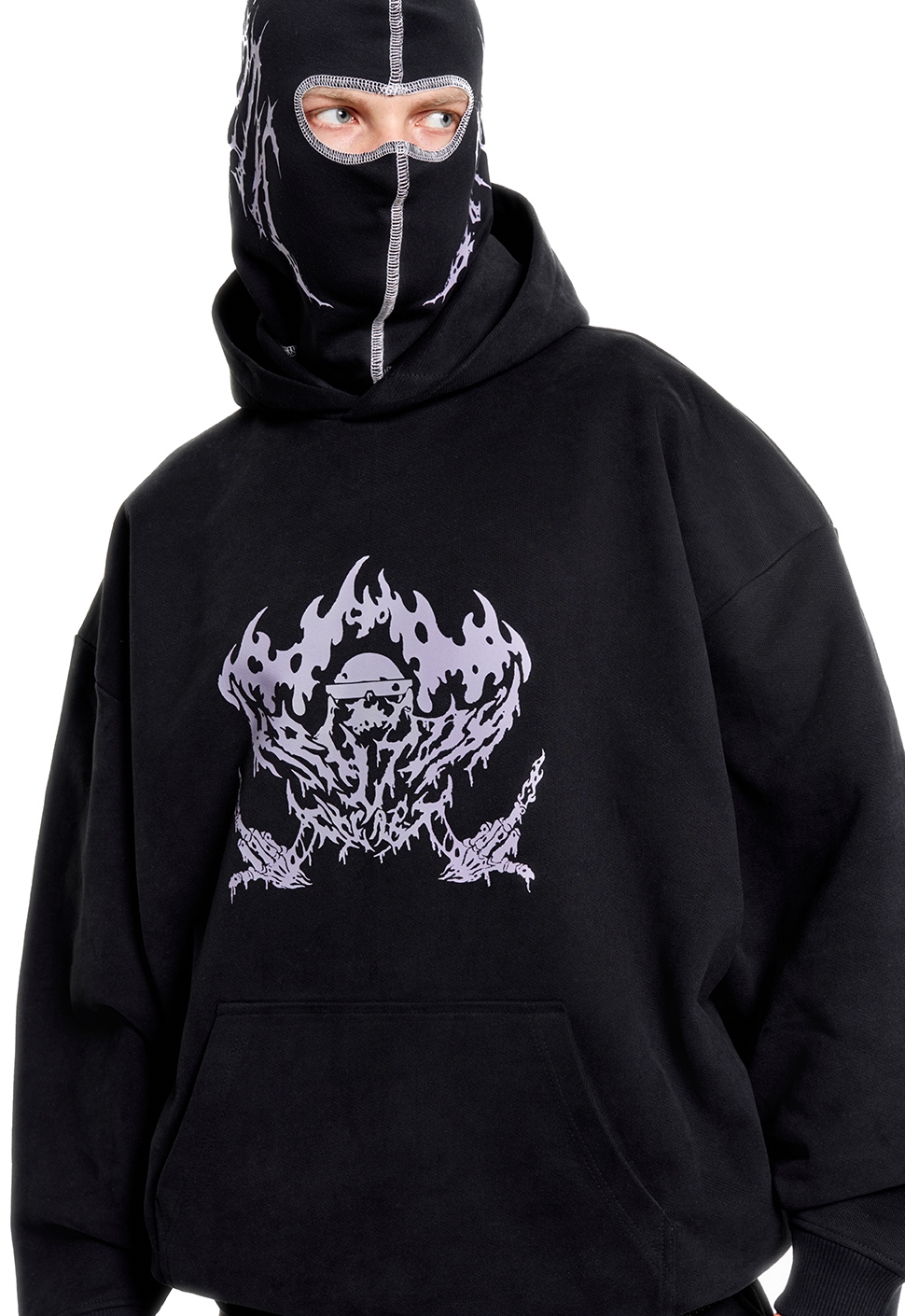 Худи "Скиллет" чёрный