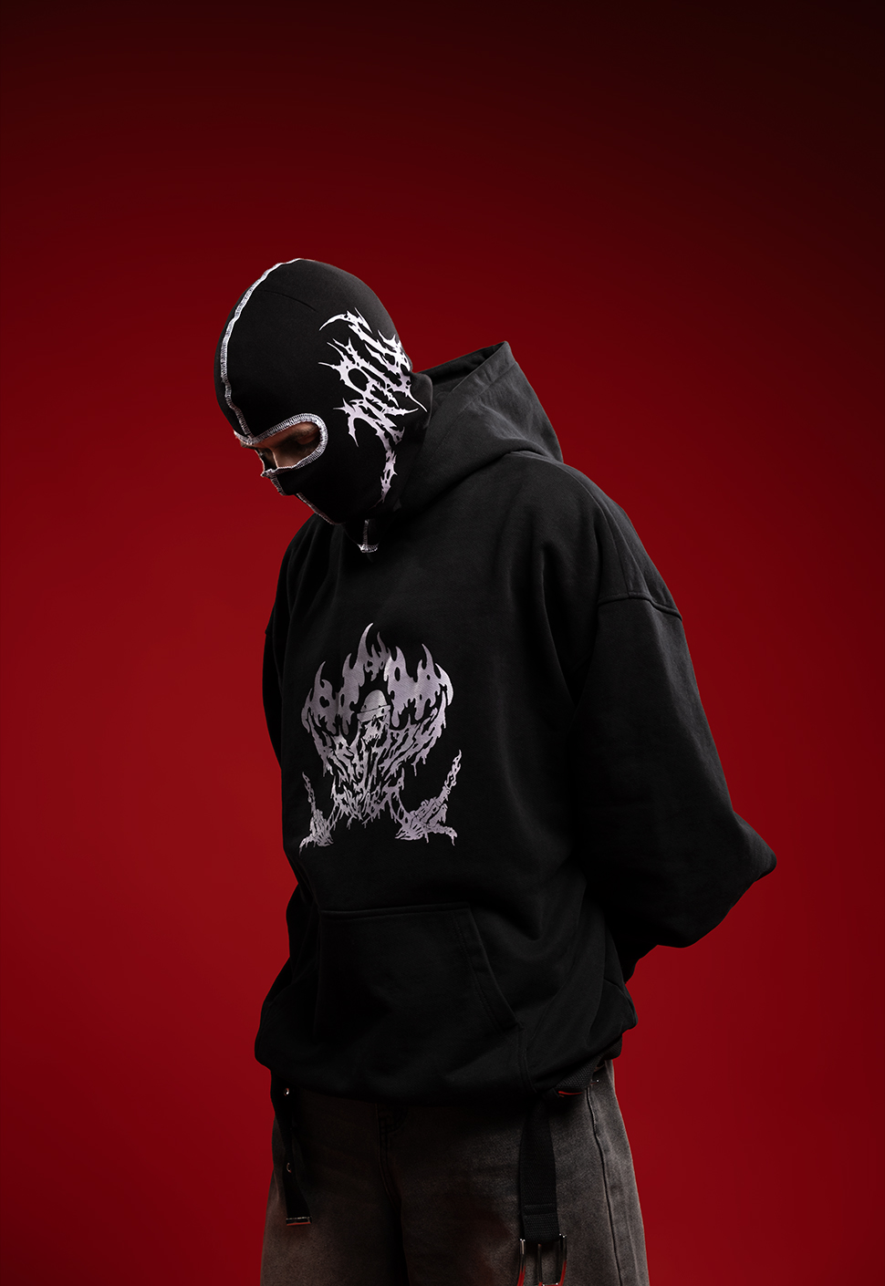 Худи "Скиллет" чёрный