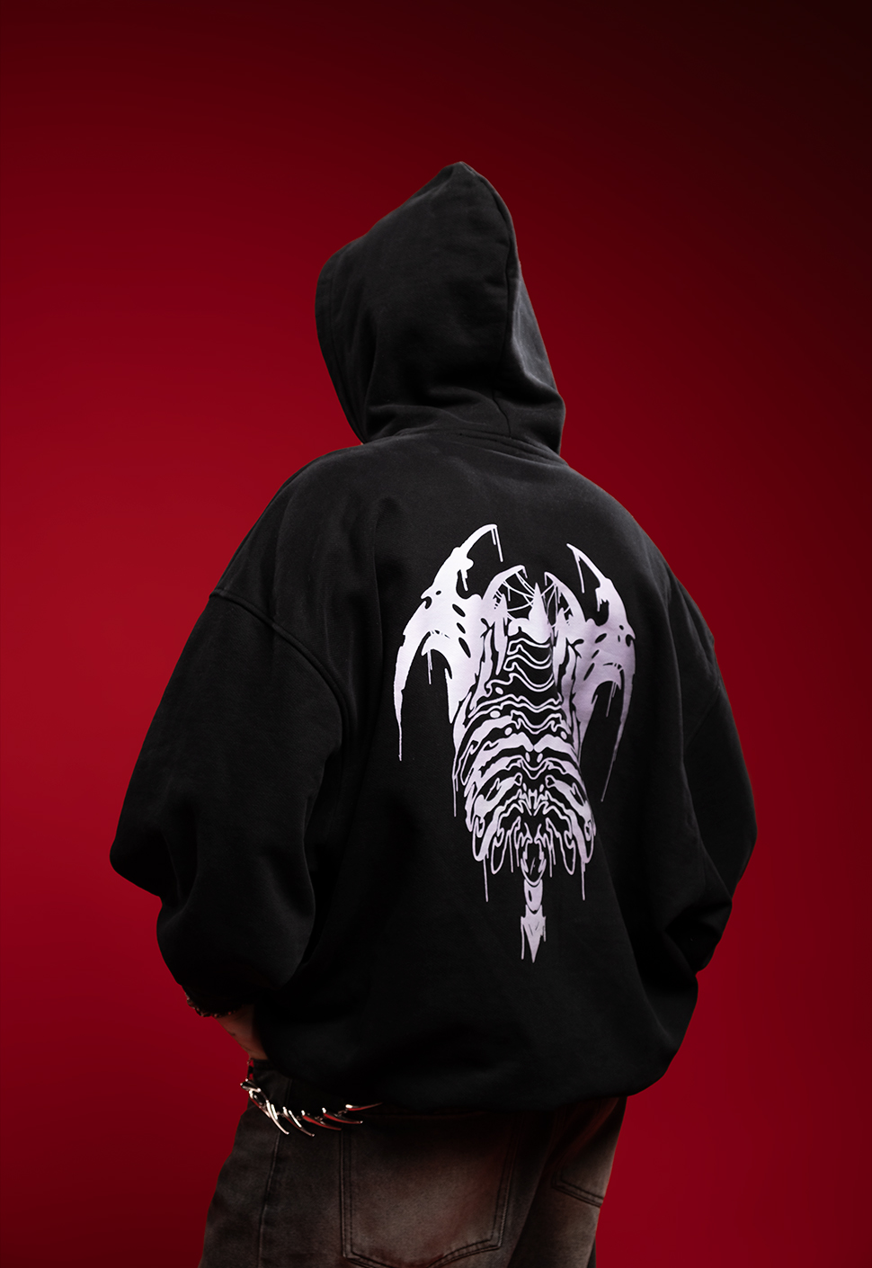 Худи "Скиллет" чёрный