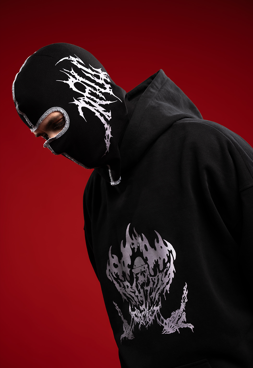 Балаклава "Deti Rave" чёрный