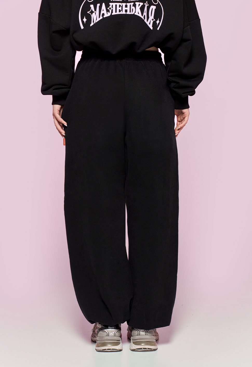 Брюки "Тише Маленькая" чёрные