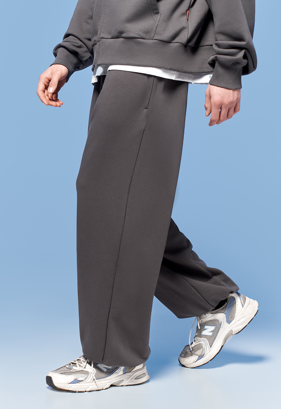 Брюки "Тише Маленький" серый