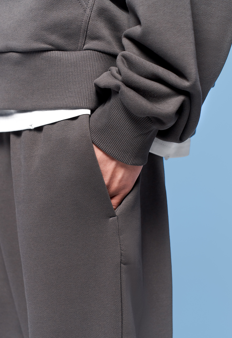 Брюки "Тише Маленький" серый