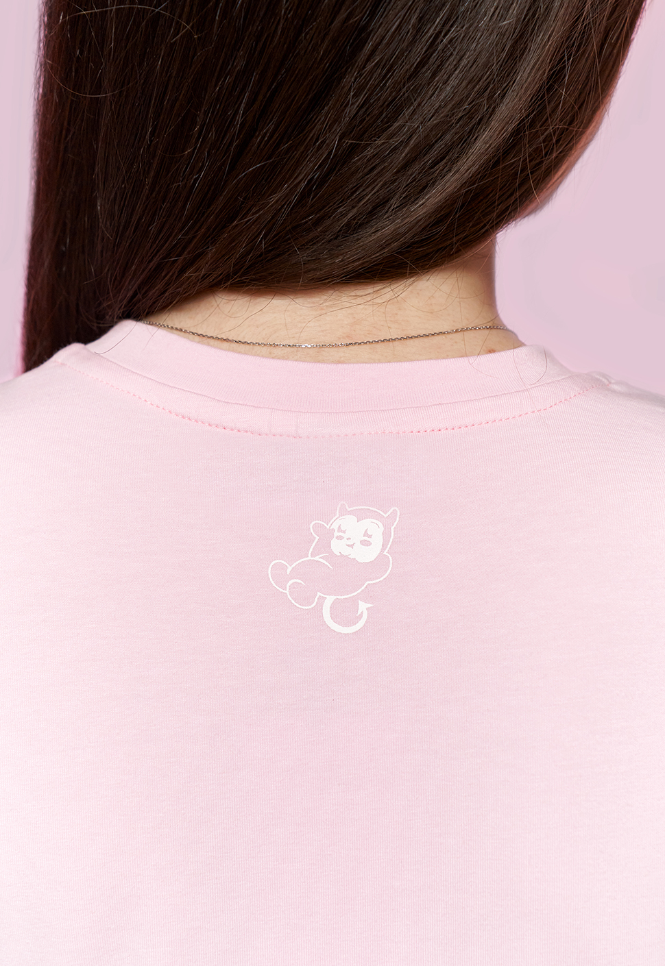Футболка "Тише Маленькая" розовая