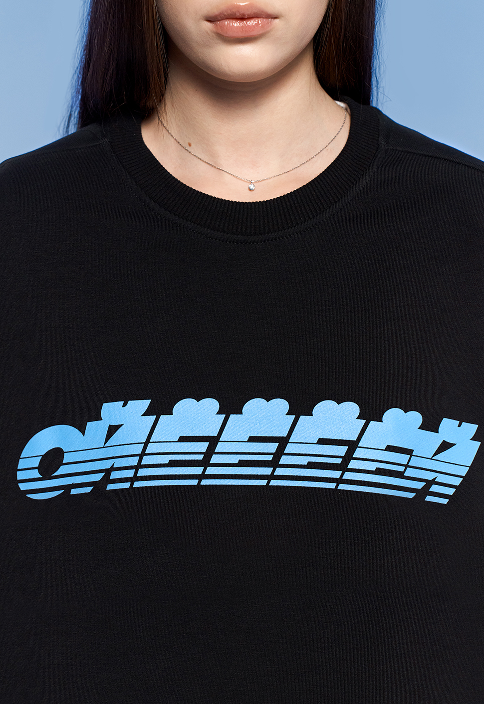 Свитшот "Ойёёёй" чёрный