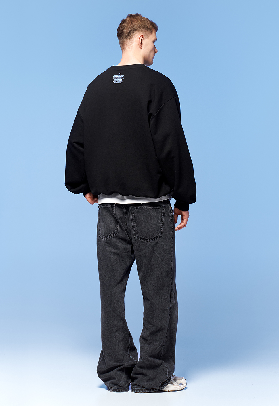 Свитшот "Ойёёёй" чёрный