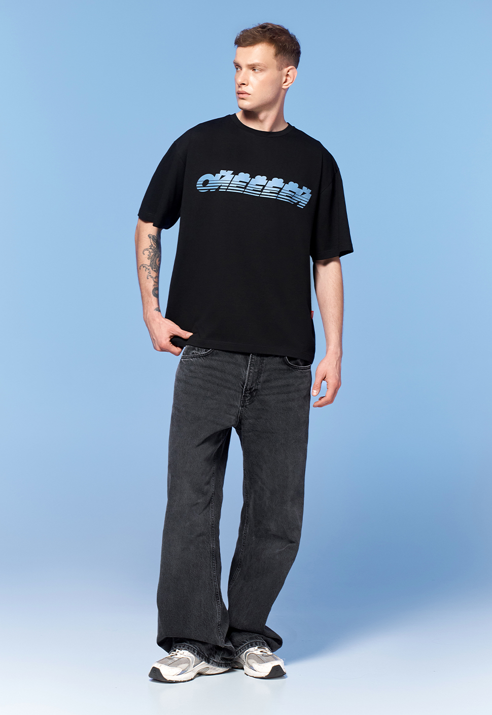 Футболка "Ойёёёй" чёрная