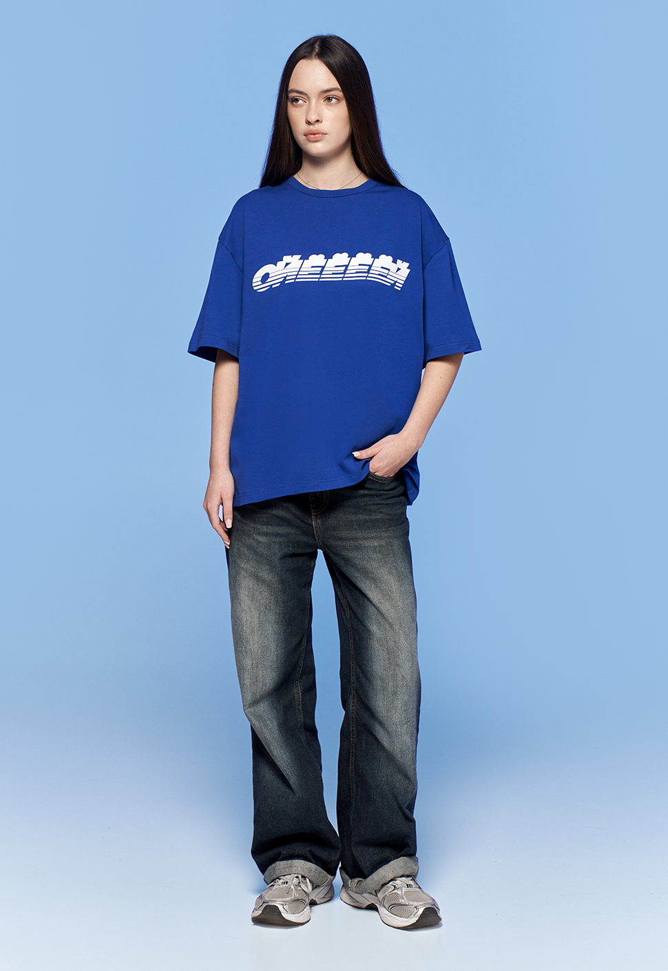 Футболка "Ойёёёй" синяя