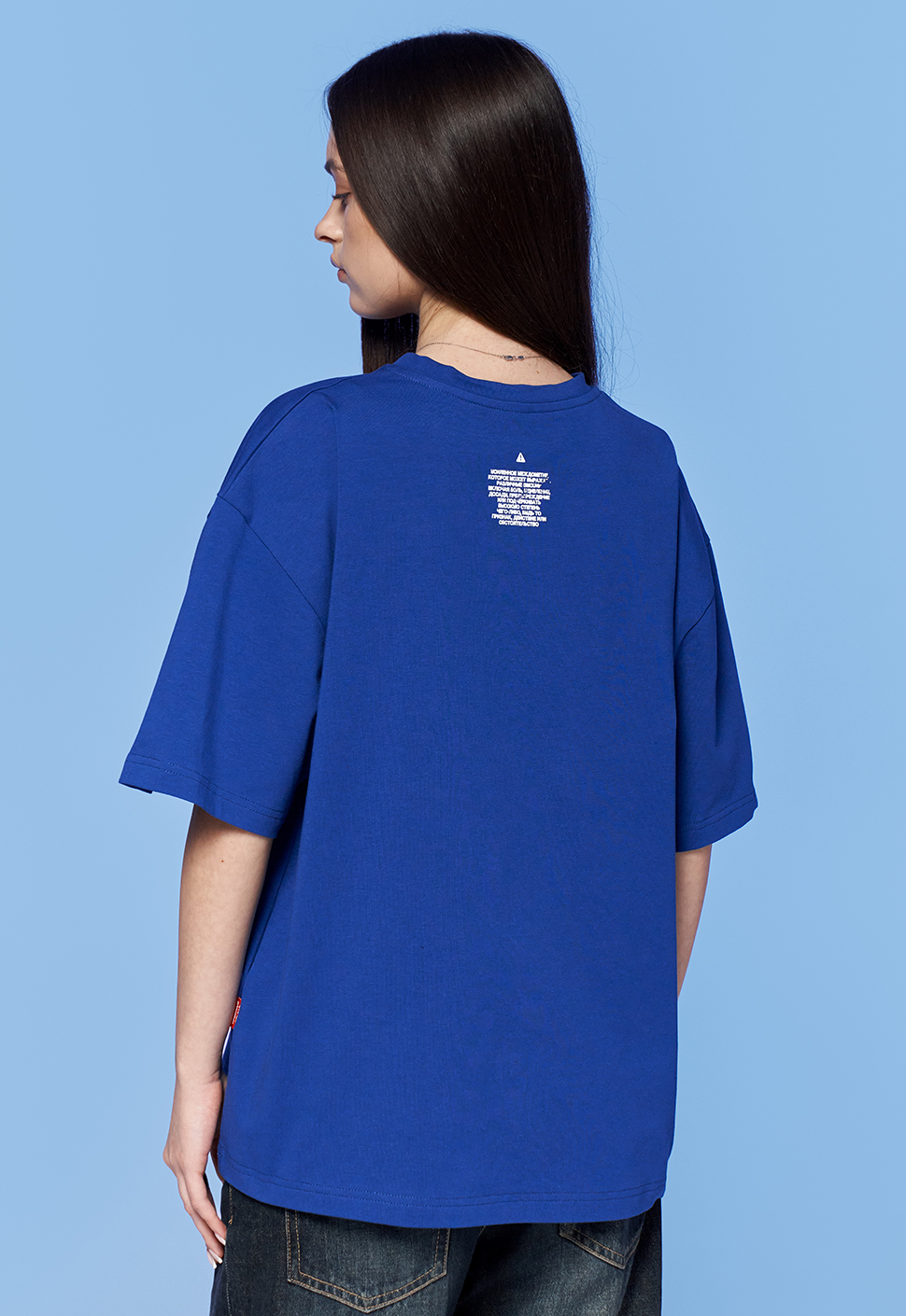 Футболка "Ойёёёй" синяя