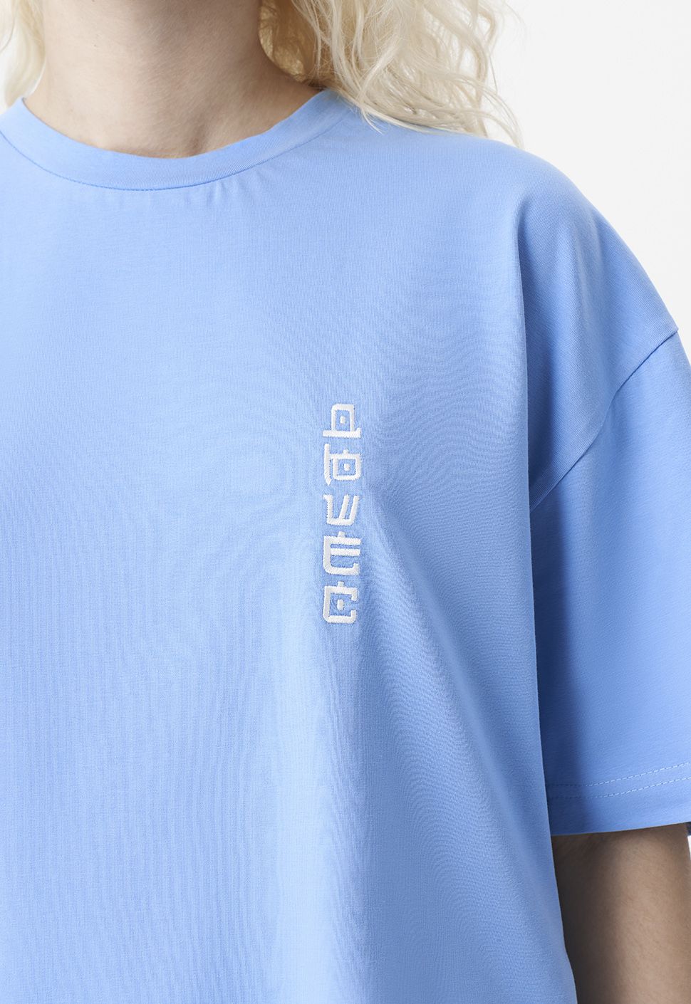 Футболка "Самураи" голубой