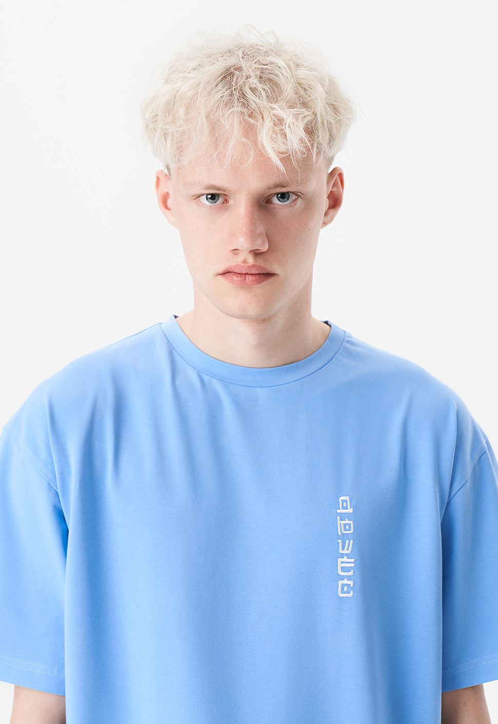 Футболка "Самураи" голубой