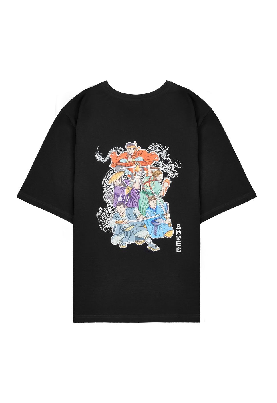 Футболка "Самураи" черный