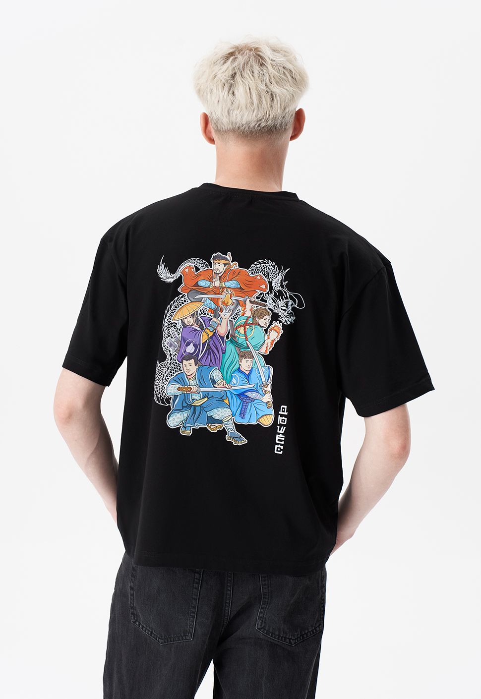 Футболка "Самураи" черный