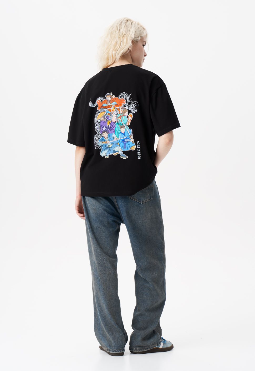 Футболка "Самураи" черный