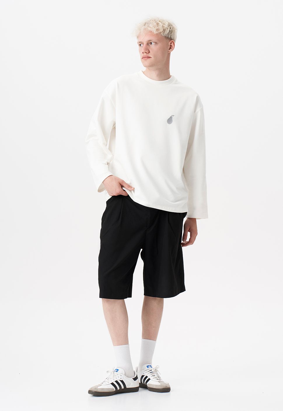 Лонгслив "Дюшес Base" молочный