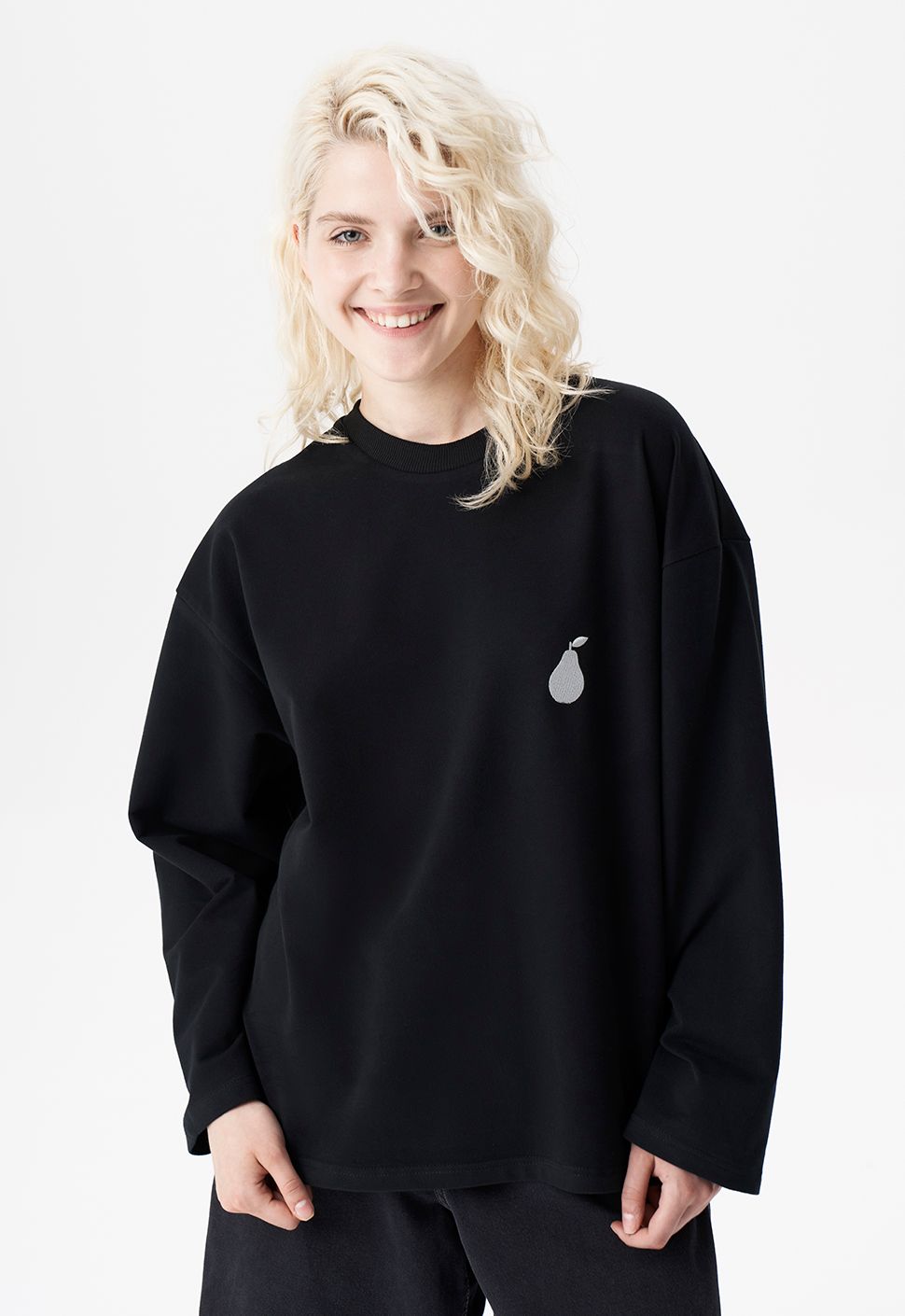 Лонгслив "Дюшес Base" черный