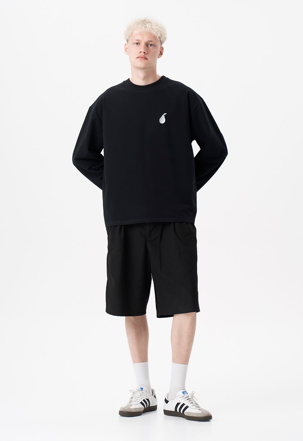 Лонгслив "Дюшес Base" черный