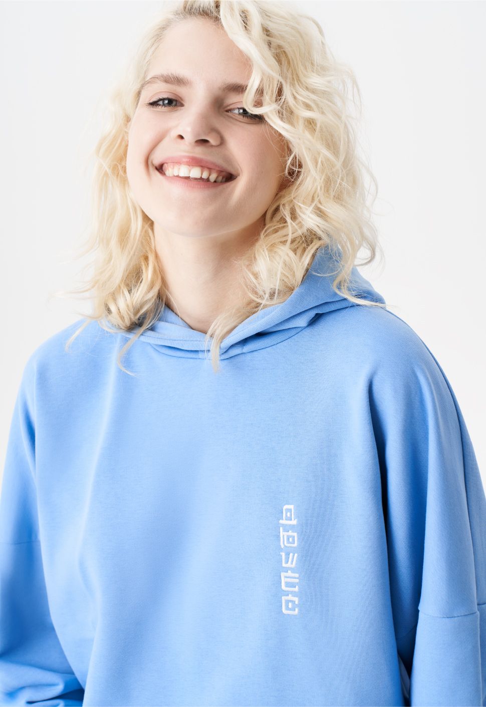 Худи "Самураи" голубой