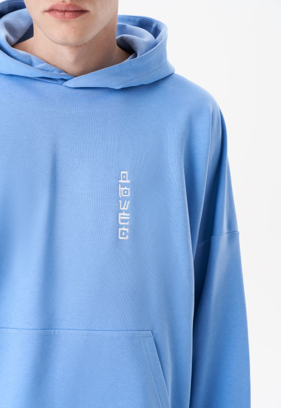 Худи "Самураи" голубой