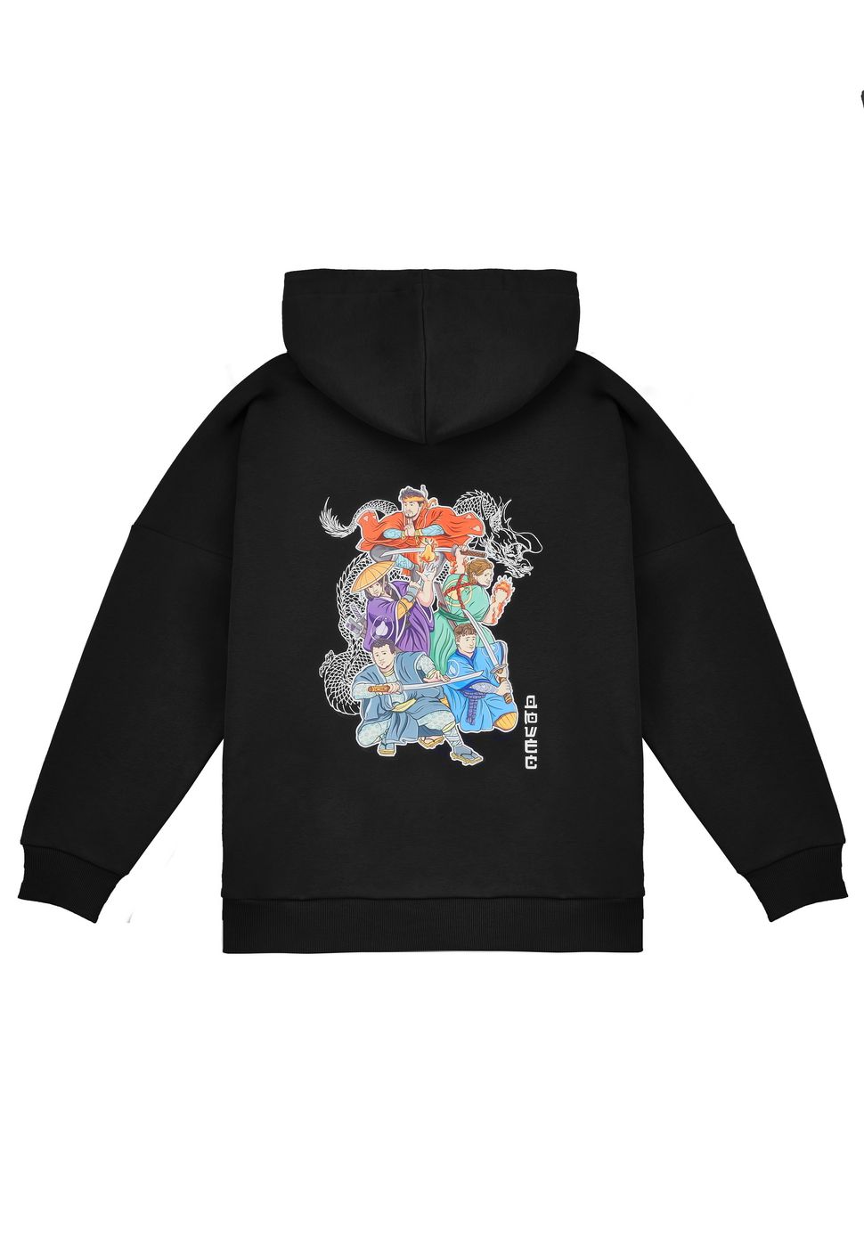 Худи "Самураи" черный