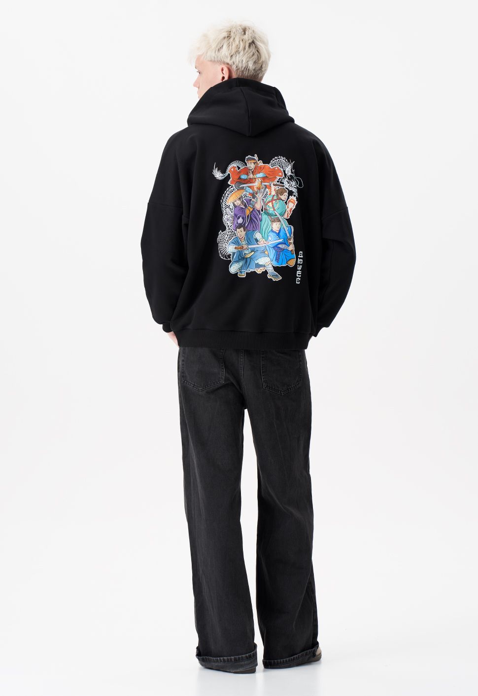 Худи "Самураи" черный