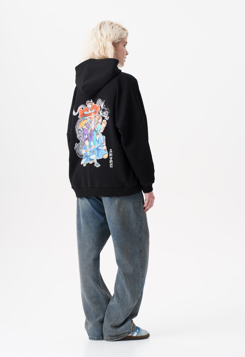 Худи "Самураи" черный