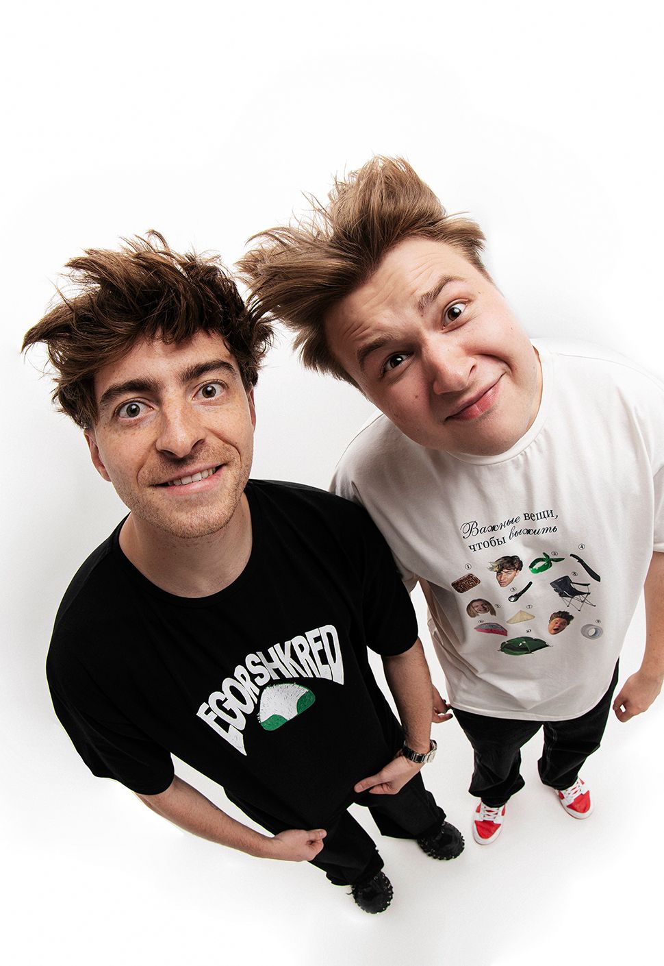 Футболка черная "EGOR SHKRED"