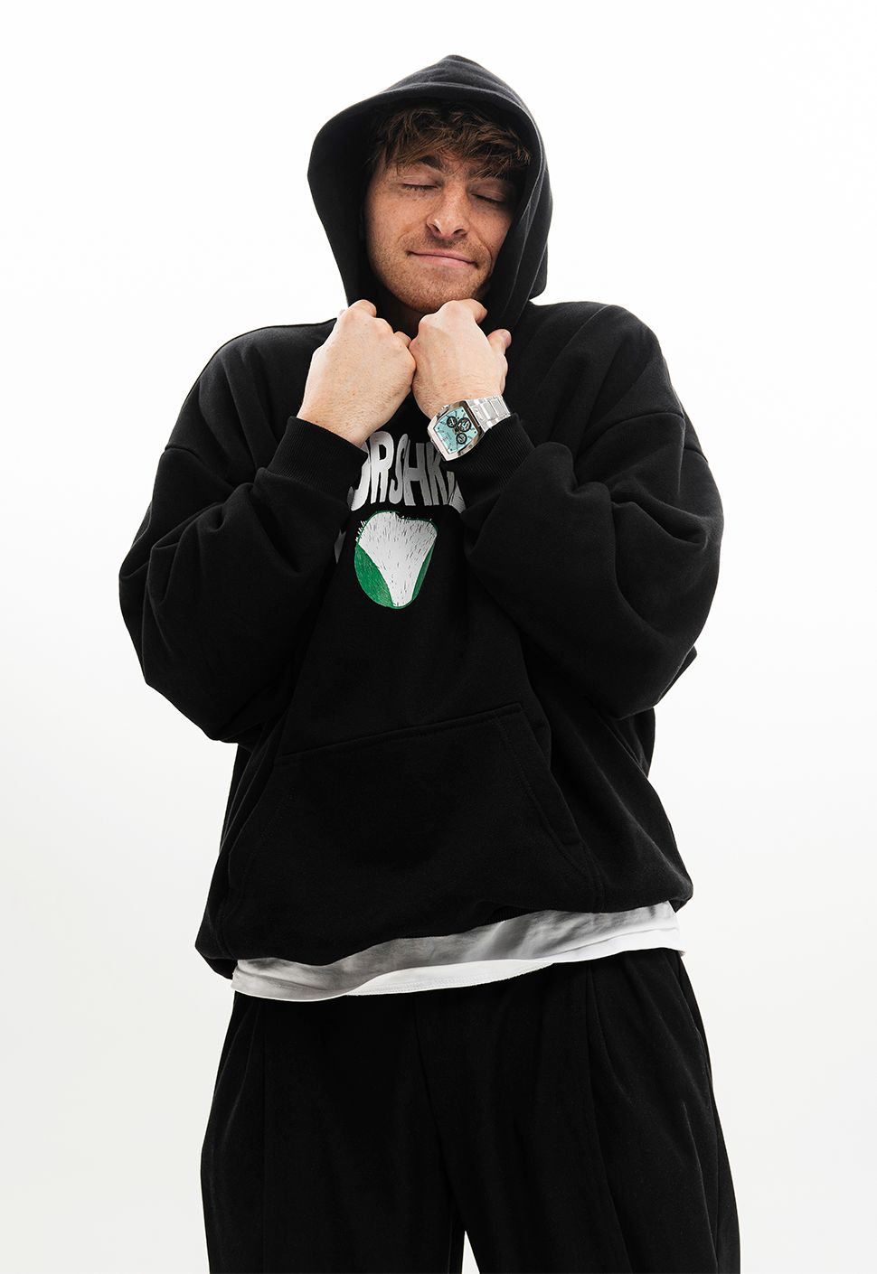 Худи черный "EGOR SHKRED"