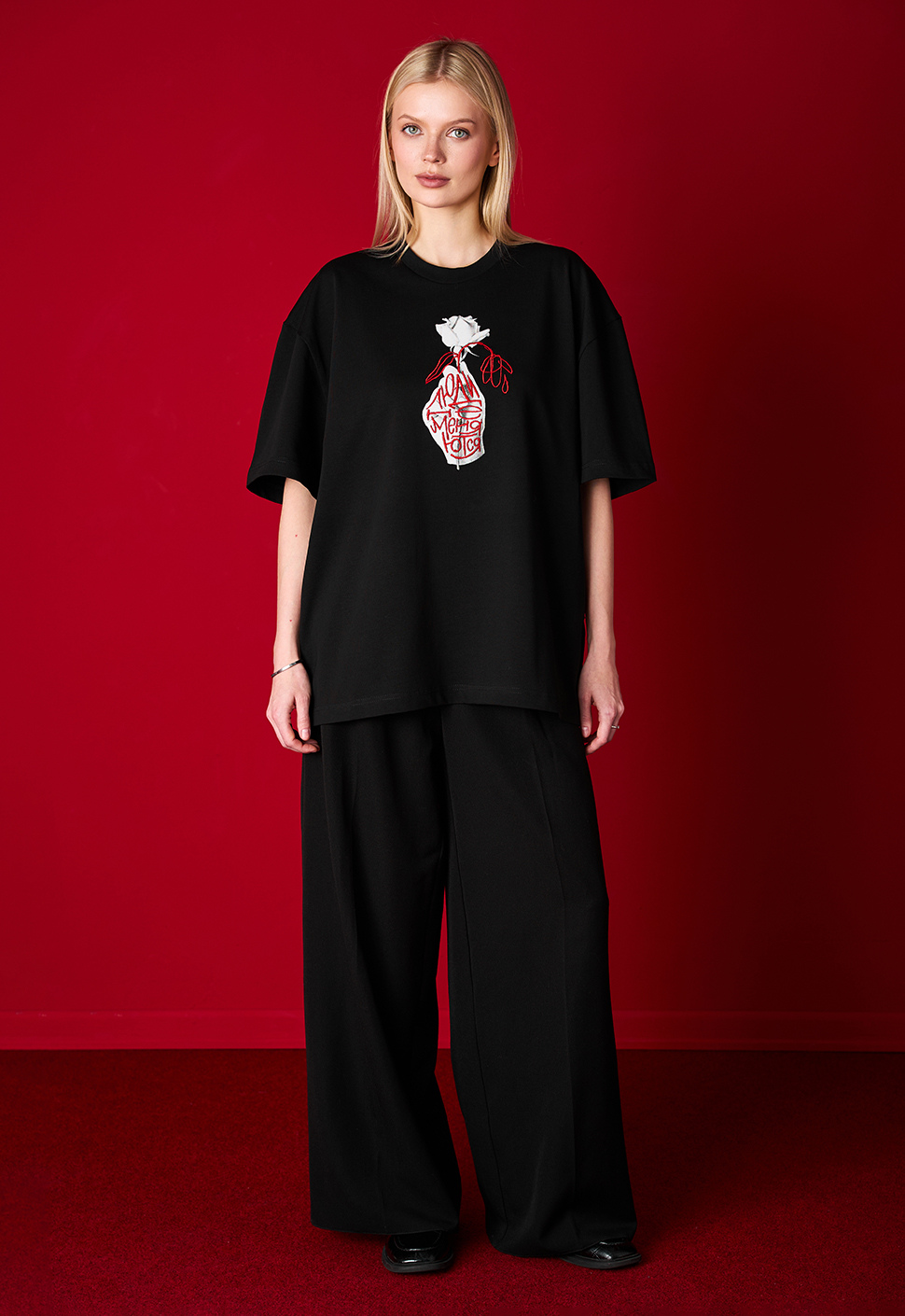 Футболка "Люди не меняются" чёрная