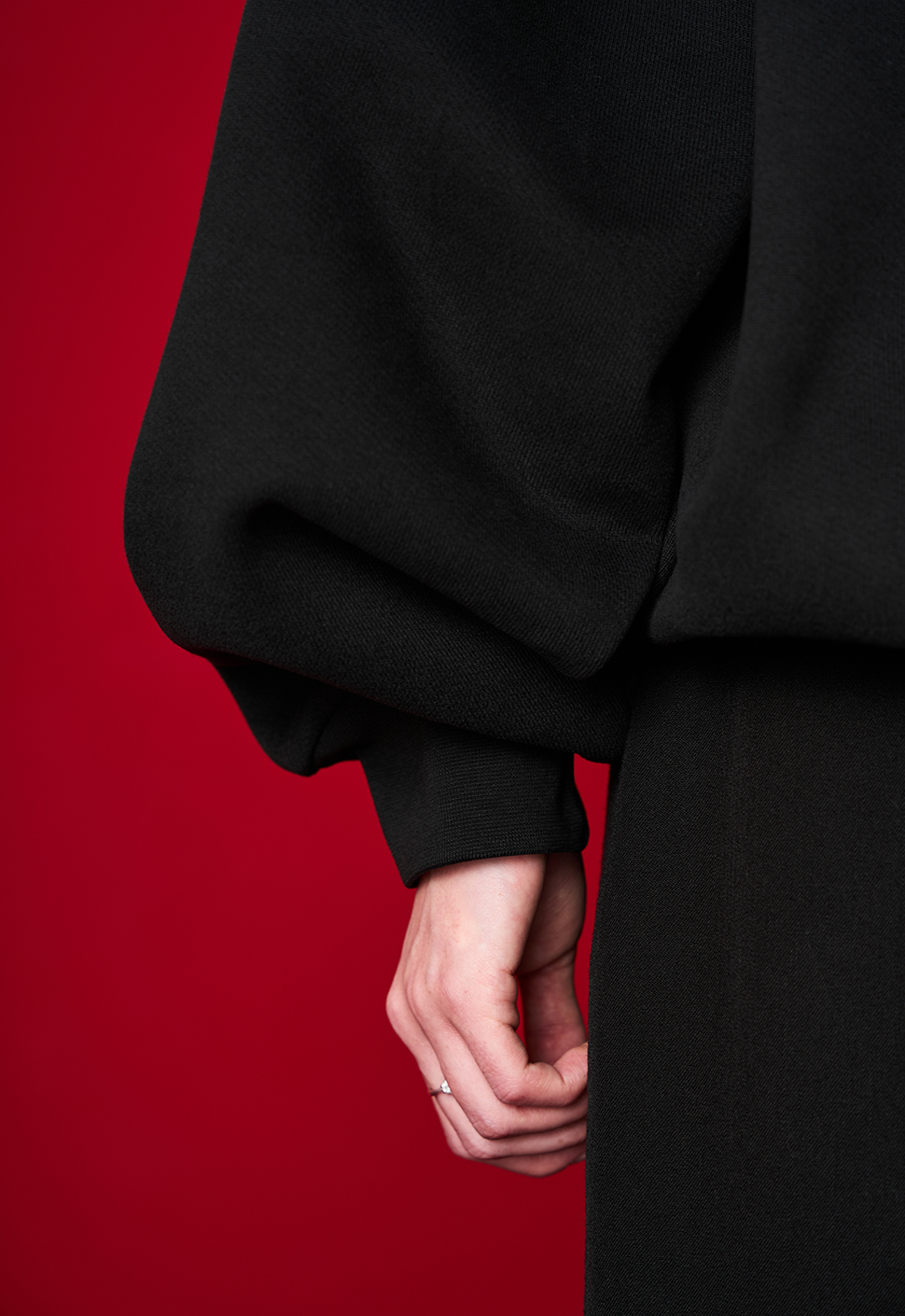 Свитшот "Люди не меняются" чёрный