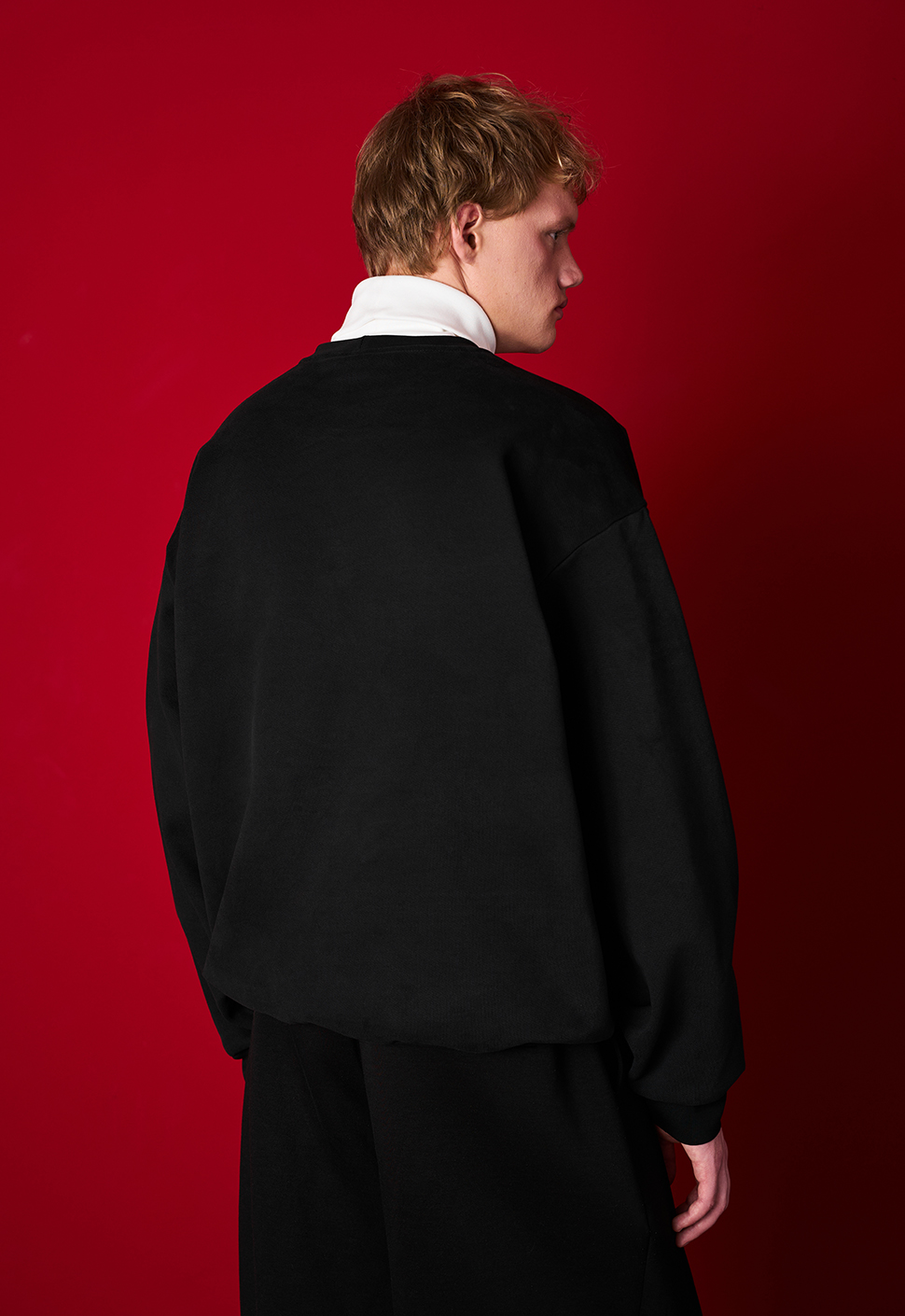 Свитшот "Люди не меняются" чёрный