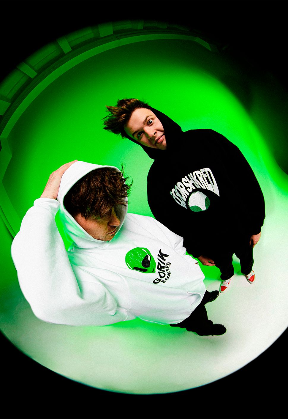 Худи молочный "Alien"