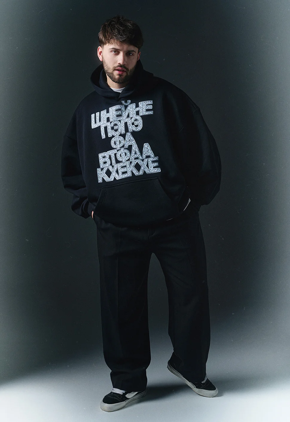 Худи "Шнейне" чёрное