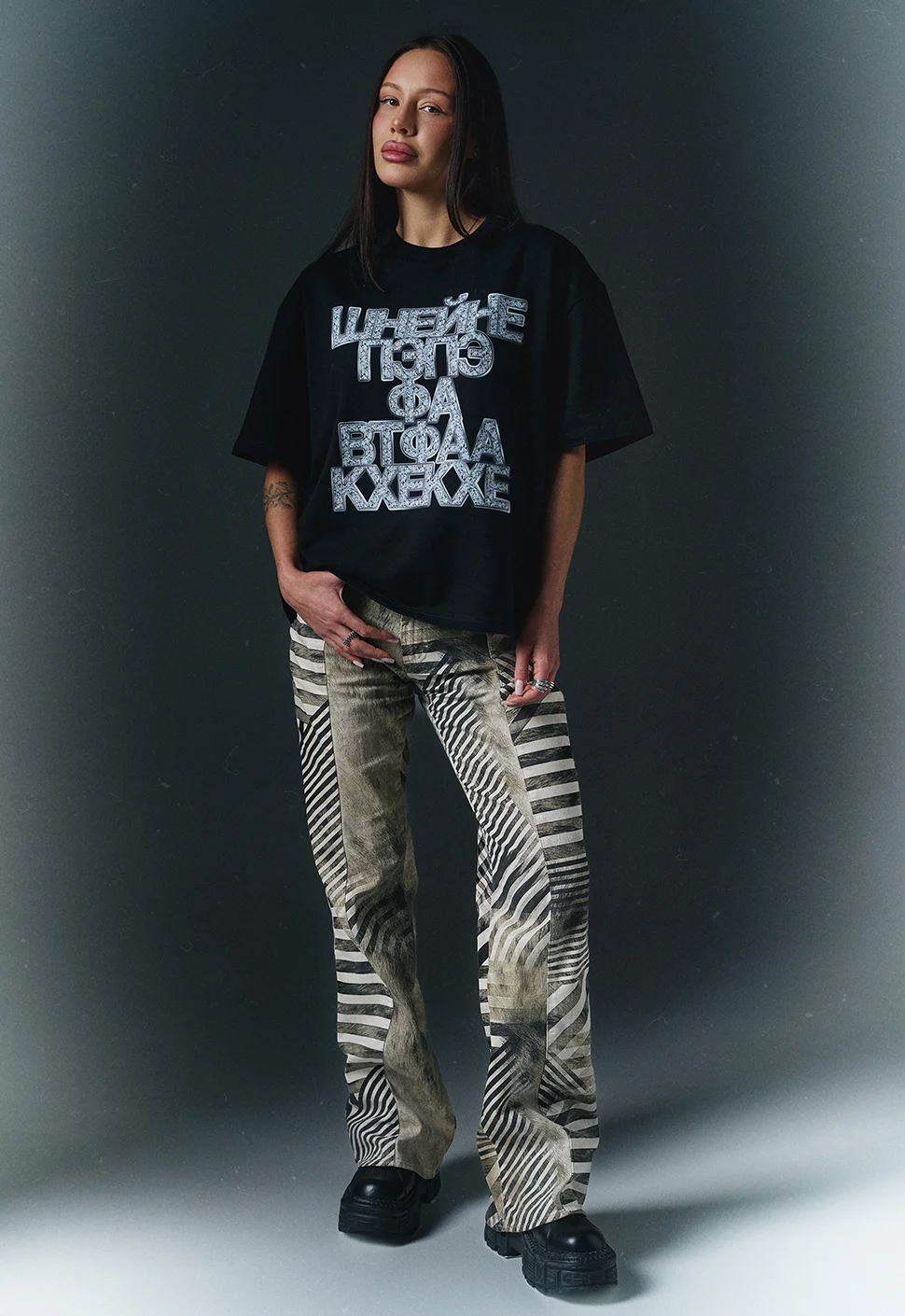 Футболка "Шнейне" чёрная