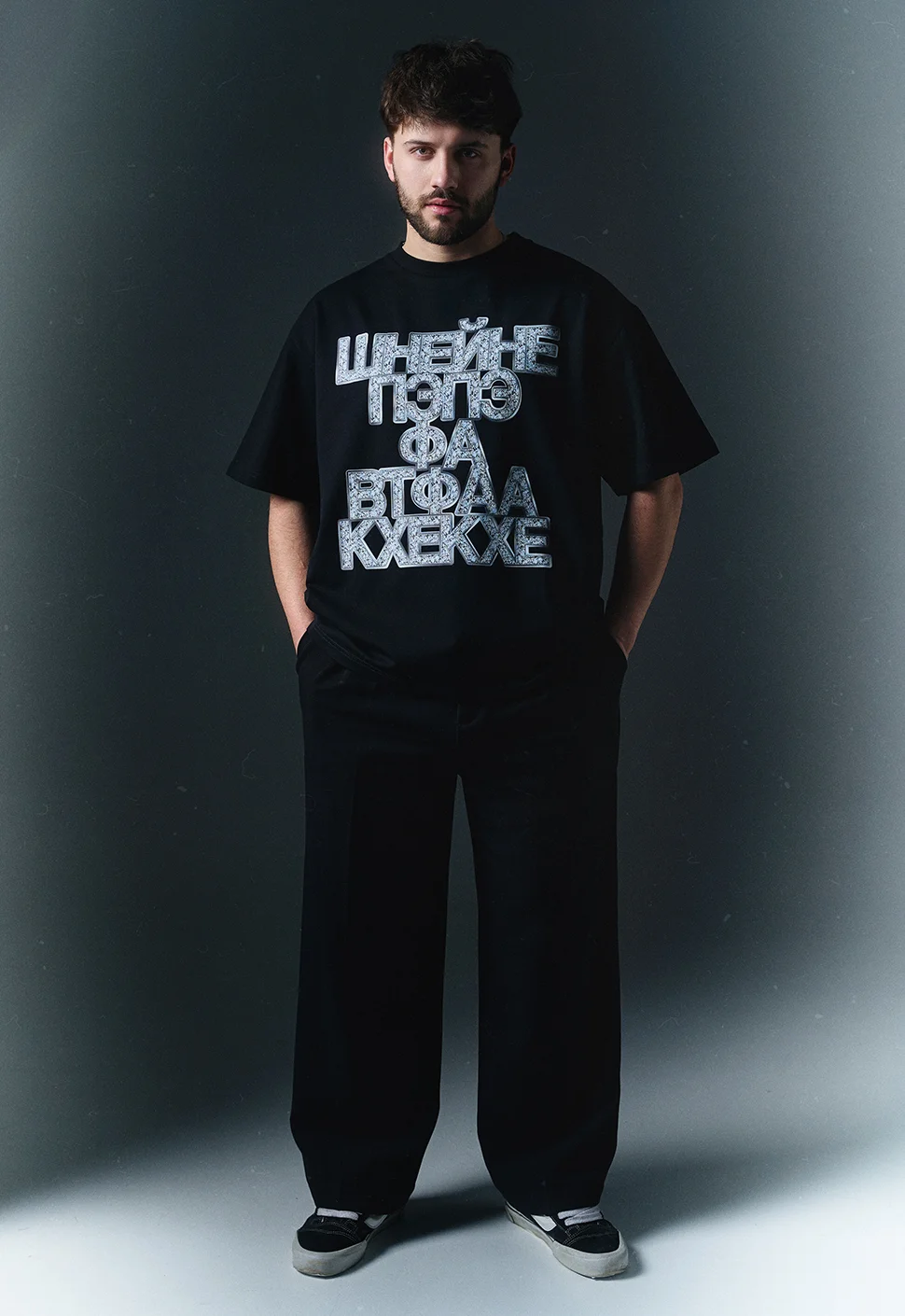 Футболка "Шнейне" чёрная