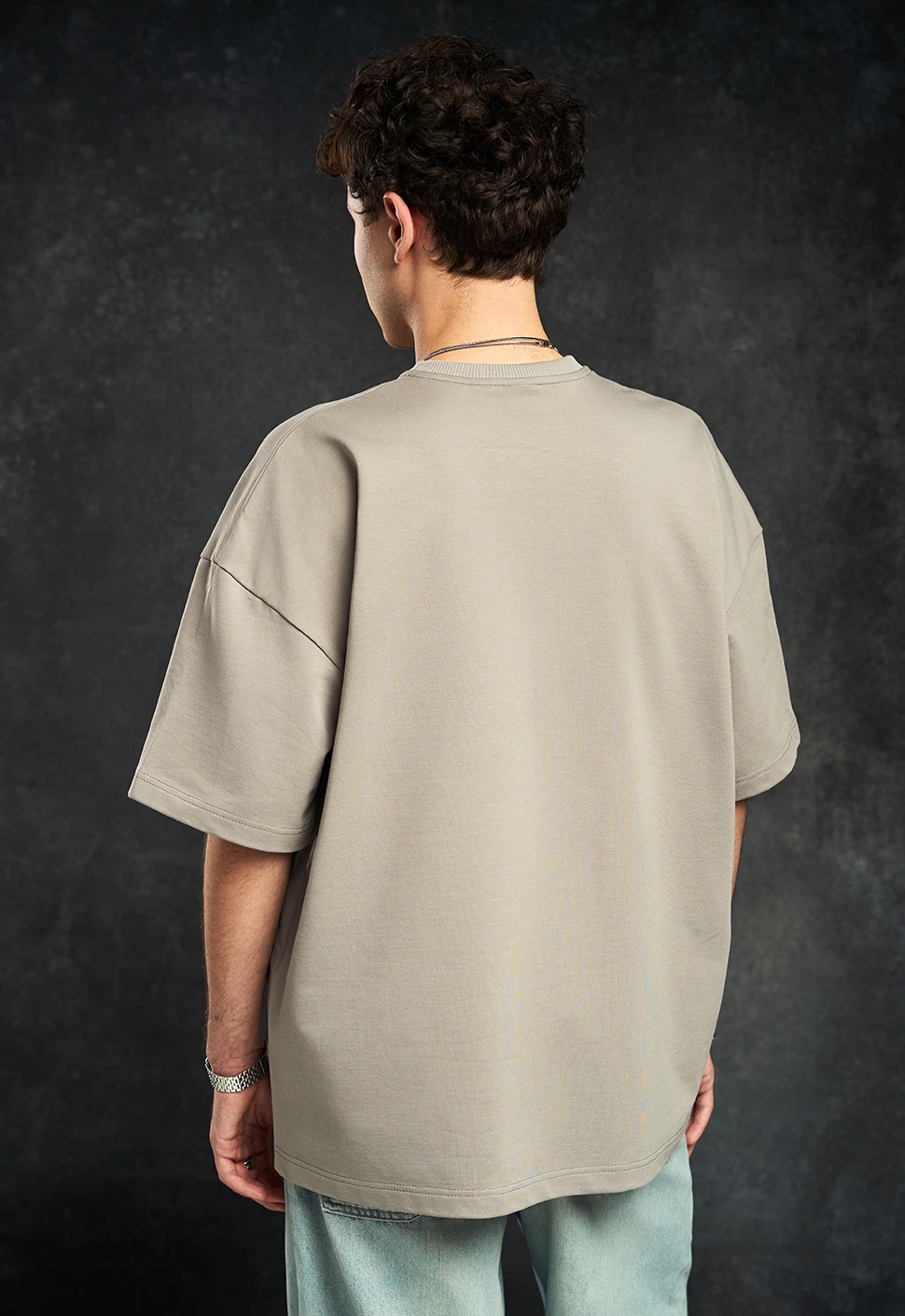 Футболка "Бабочки" серая