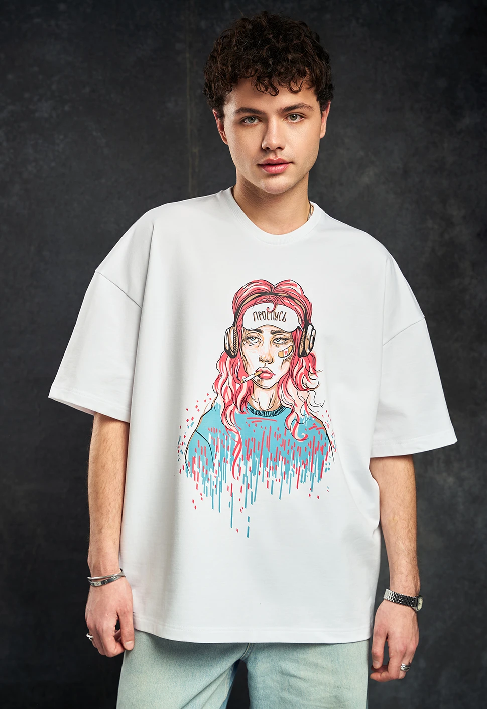 Футболка "Проспись" белая