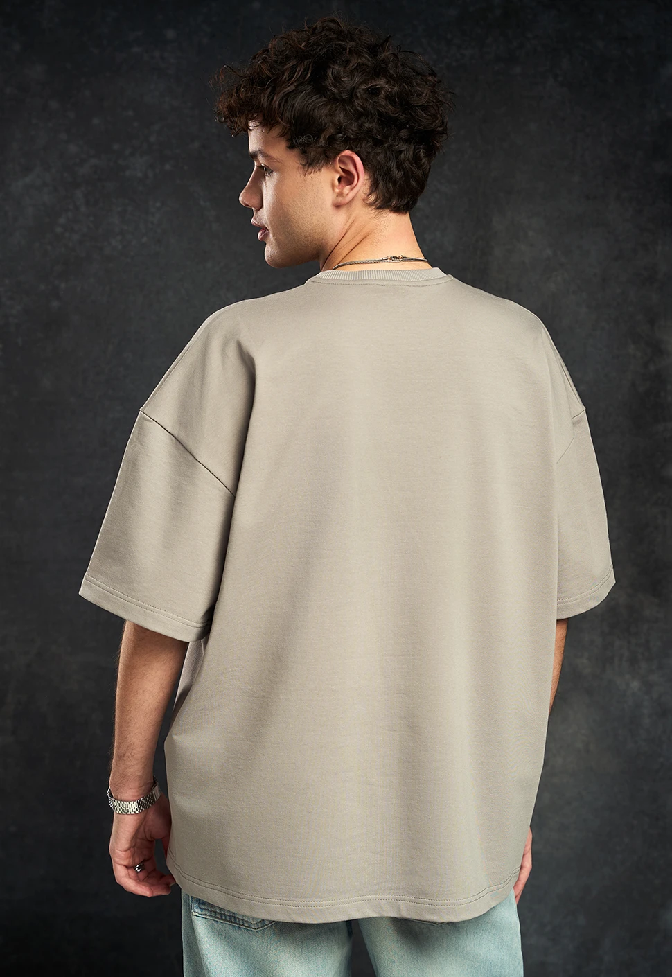 Футболка "Рисунок" серая