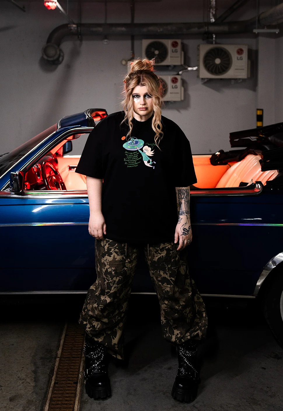 Футболка "Инопланетяне" чёрная