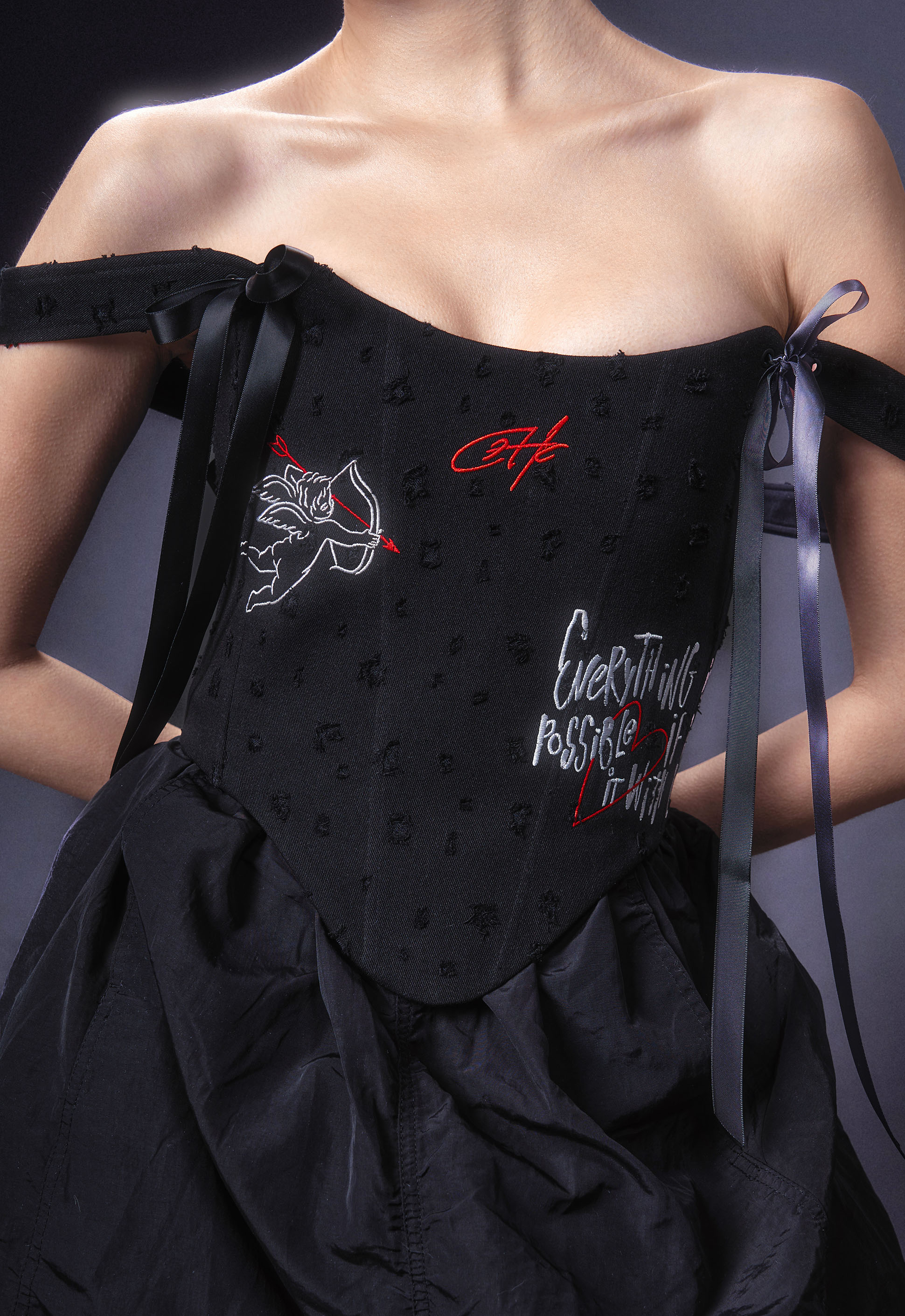 Корсет "Everything" Черный