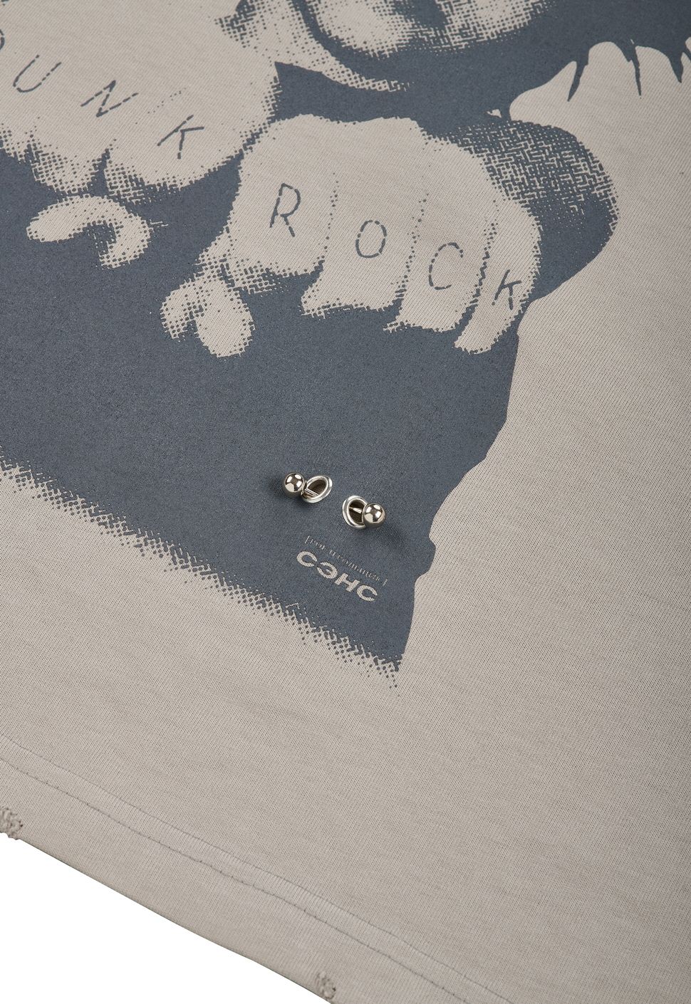 Лонгслив "Smells Like Teen Spirit" темно-серый