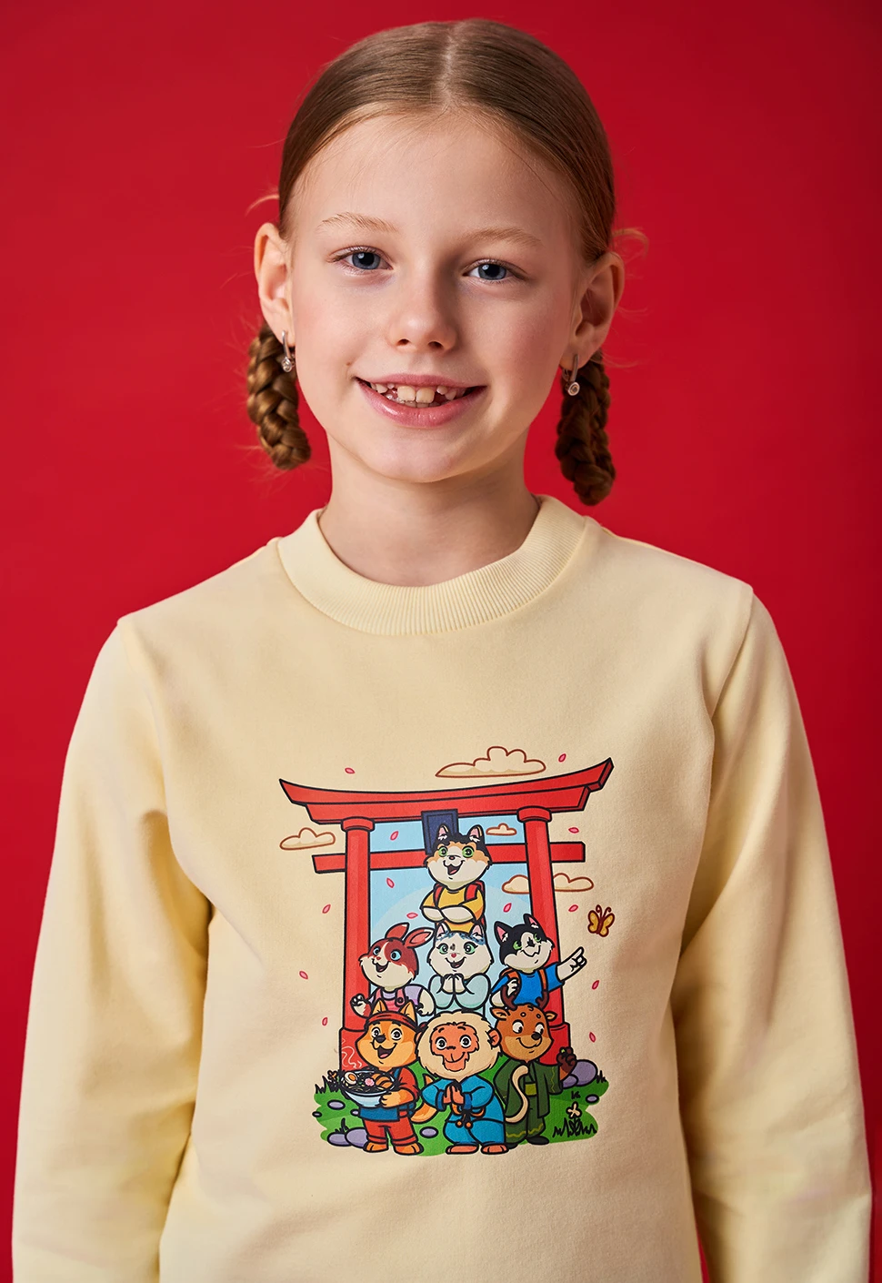 Лонгслив "Приключение Пушистиков"