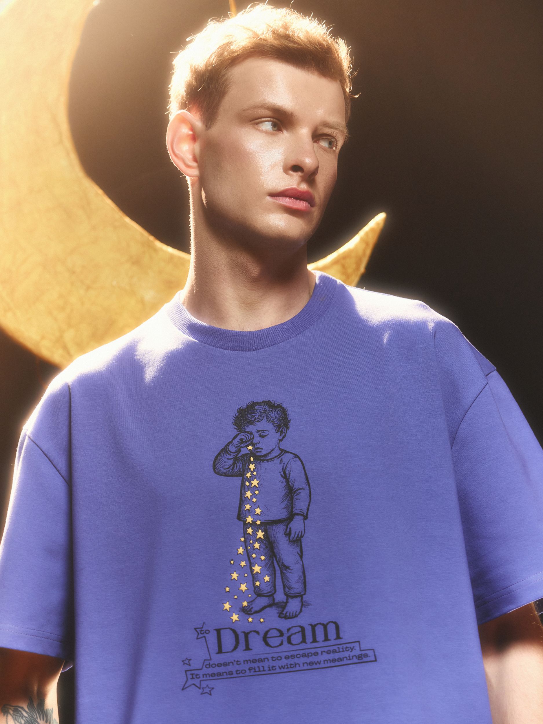Футболка "Dreamer" фиолетовый