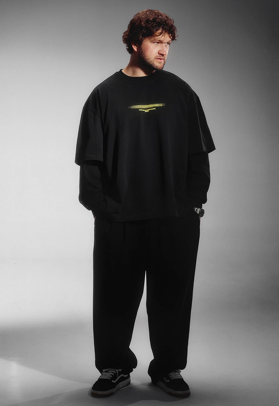 Лонгслив "Экстрептиза" чёрный