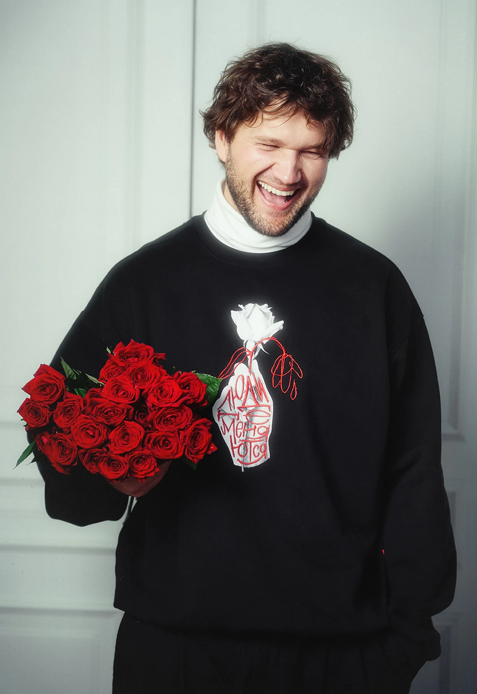 Свитшот "Люди не меняются" чёрный