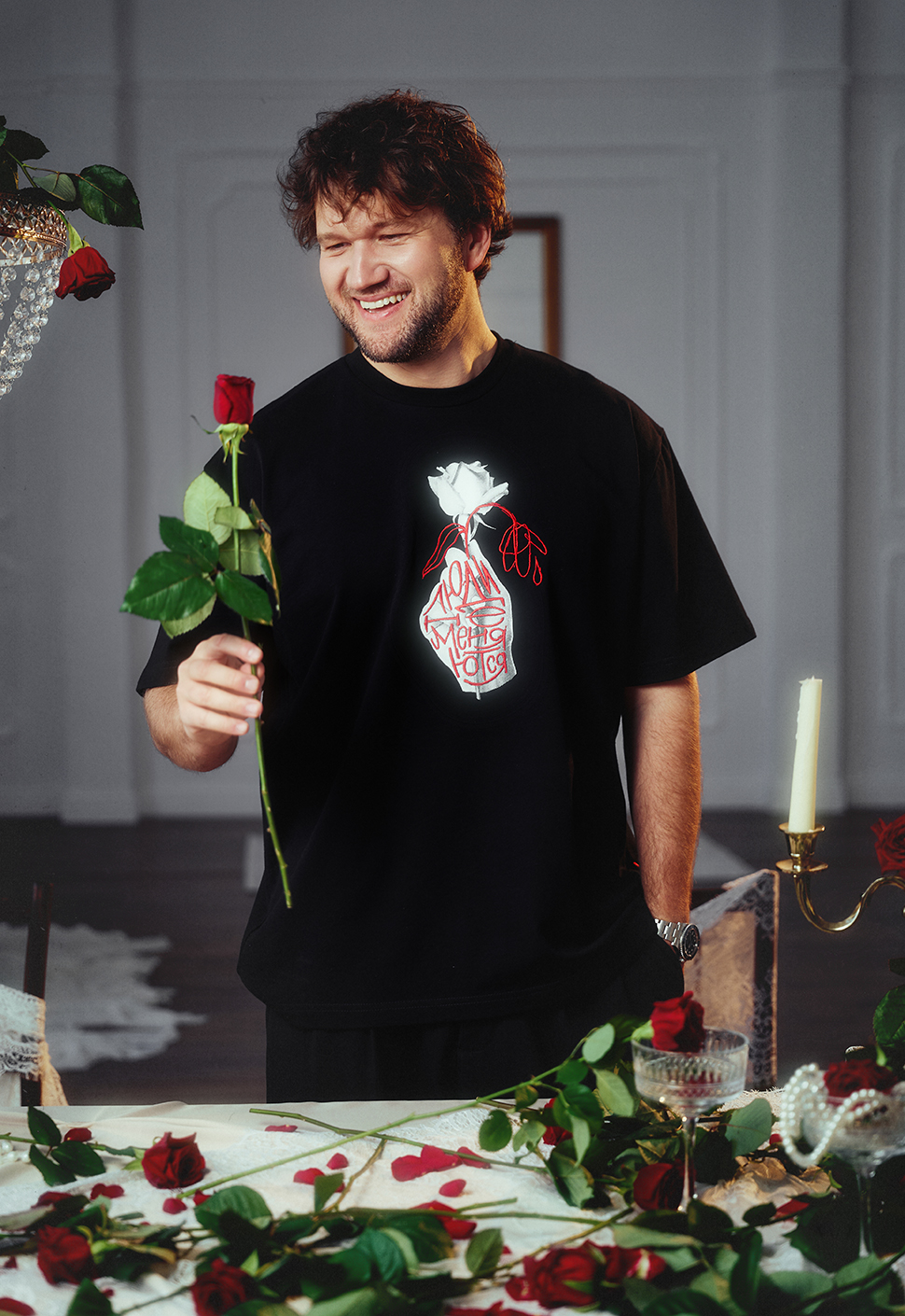 Футболка "Люди не меняются" чёрная