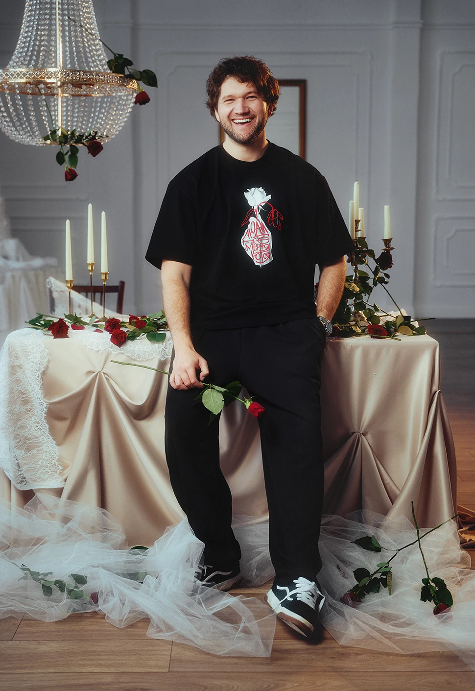 Футболка "Люди не меняются" чёрная