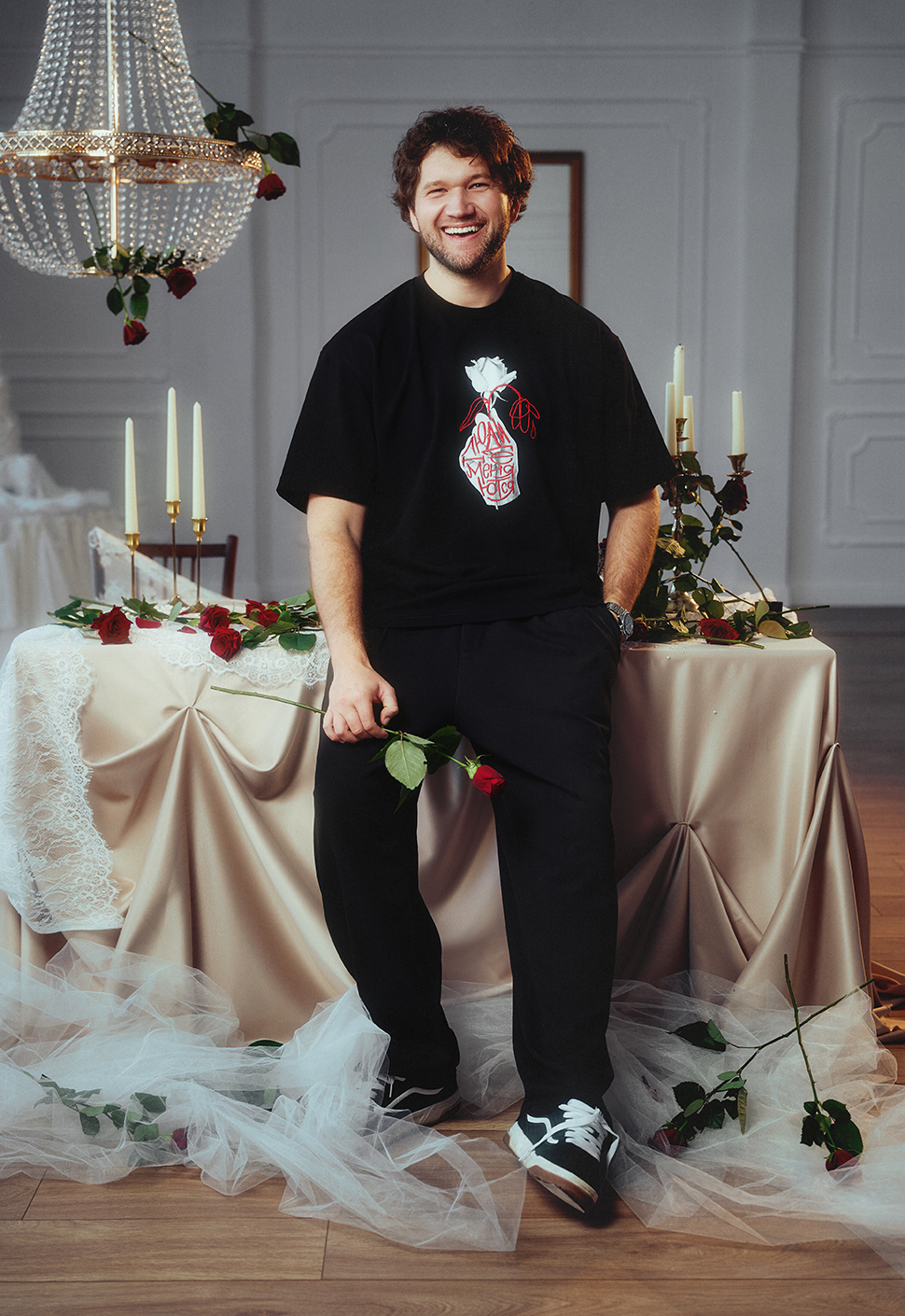 Футболка "Люди не меняются" чёрная